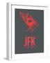 Jfk New York Poster 2-NaxArt-Framed Art Print