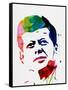 JFK Watercolor-Lora Feldman-Framed Stretched Canvas