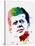 JFK Watercolor-Lora Feldman-Stretched Canvas