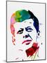 JFK Watercolor-Lora Feldman-Mounted Art Print