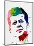 JFK Watercolor-Lora Feldman-Mounted Art Print