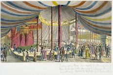Royal Opening of London Bridge, 1831-JH Fairholt-Framed Giclee Print