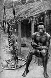 A Witch Doctor, Belgian Congo (Congo Republi), 1922-JH Harris-Stretched Canvas
