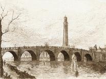 Kew Bridge-JH Herring-Laminated Art Print