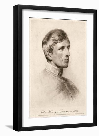 JH Newman, Richmond 1844-George Richmond-Framed Art Print