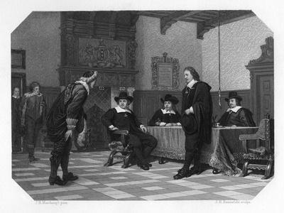 An Audience with the Council of Mayor and Aldermen of Amsterdam, 1653