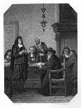 Christiaan Huygens, 17th Century Dutch Mathematician, Astronomer and Physicist, C1870-JH Rennefeld-Giclee Print