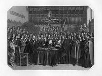 An Audience with the Council of Mayor and Aldermen of Amsterdam, 1653-JH Rennefeld-Giclee Print