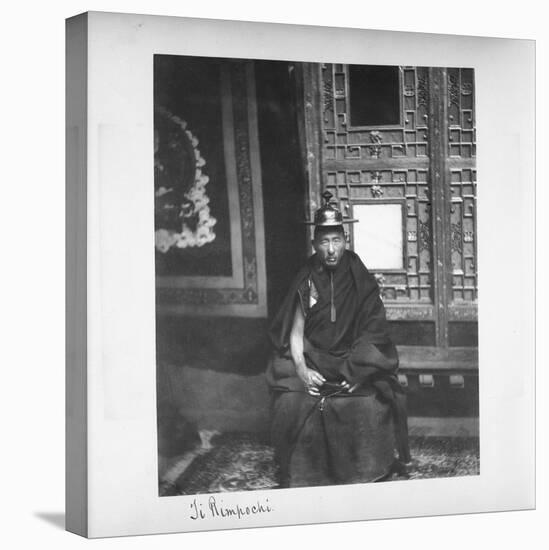 Ji Rimpochi, Tibet, 1903-04-John Claude White-Stretched Canvas
