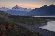 Mount Cook on an autumn morning, Southern Alps, South Island, New Zealand, Pacific-JIA HE-Photographic Print