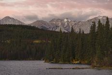 Before sunrise, Vermillion Lake, Banff National Park, UNESCO World Heritage Site, Canadian Rockies,-JIA JIAHE-Framed Photographic Print