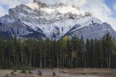 Long exposure landscape of the Two Jack Lake in the Banff National Park, UNESCO World Heritage Site-JIA JIAHE-Photographic Print