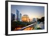 Jianggan District Continues to Fascinate with Modern Skyscrapers and Sphere-Shaped Architecture-Andreas Brandl-Framed Photographic Print
