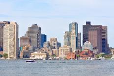 Boston Harbor Skyline, USA-jiawangkun-Photographic Print