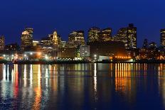Boston Harbor Skyline, USA-jiawangkun-Photographic Print