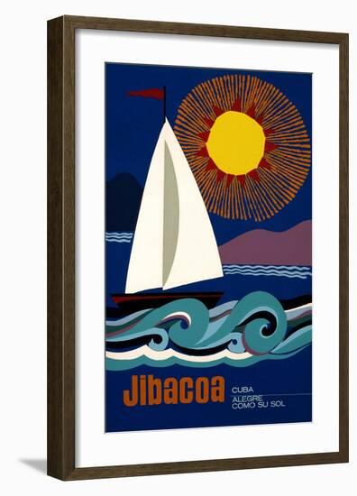 Jibacoa-Jorge Hernandez-Framed Art Print