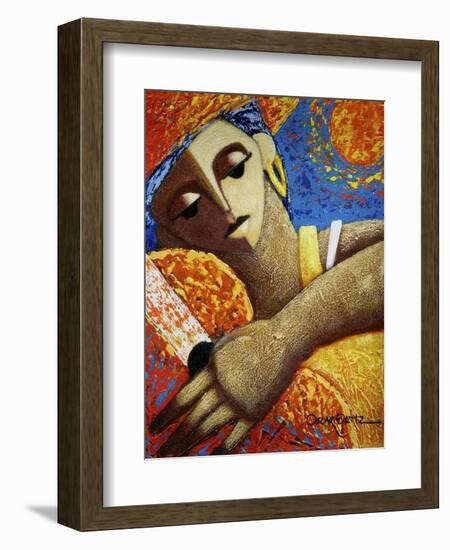 Jibara and Sol-Oscar Ortiz-Framed Giclee Print