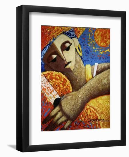 Jibara and Sol-Oscar Ortiz-Framed Giclee Print