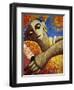 Jibara and Sol-Oscar Ortiz-Framed Giclee Print