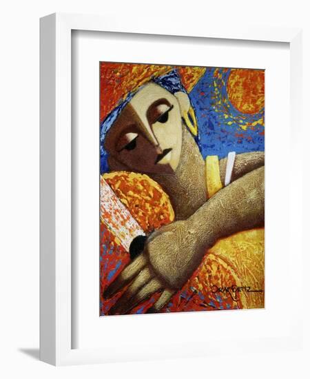 Jibara and Sol-Oscar Ortiz-Framed Giclee Print