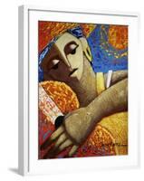 Jibara and Sol-Oscar Ortiz-Framed Giclee Print