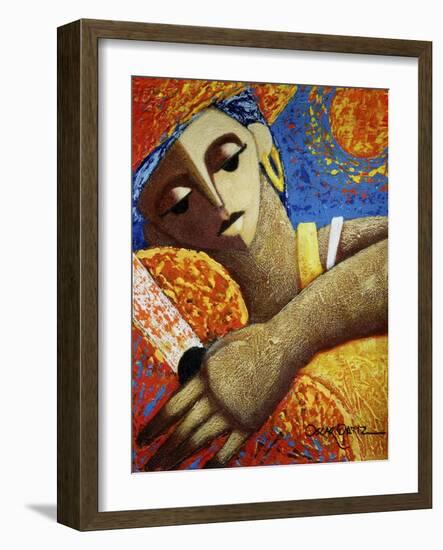 Jibara and Sol-Oscar Ortiz-Framed Giclee Print