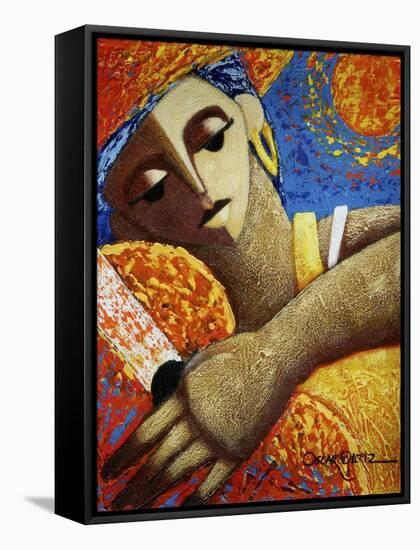 Jibara and Sol-Oscar Ortiz-Framed Stretched Canvas