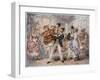 Jigsaw of Dancers at Chateau Rouge, Paris-null-Framed Art Print