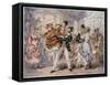 Jigsaw of Dancers at Chateau Rouge, Paris-null-Framed Stretched Canvas