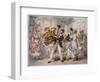 Jigsaw of Dancers at Chateau Rouge, Paris-null-Framed Art Print