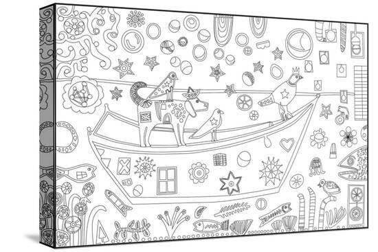 Stretched Canvas Print, , large