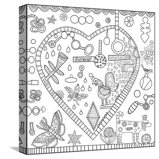 Stretched Canvas Print, , large