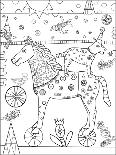 Horse PepperColor-Jill Mayberg-Giclee Print