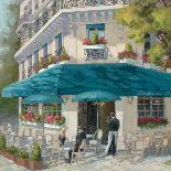 French Blue Café 1-Jill Schultz McGannon-Art Print