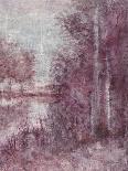 Shimmering Plum Landscape 1-Jill Schultz McGannon-Art Print