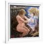 Jill with Anne-Ian Bliss-Framed Giclee Print