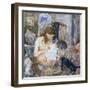 Jill with Lucy-Ian Bliss-Framed Giclee Print