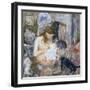 Jill with Lucy-Ian Bliss-Framed Giclee Print