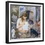 Jill with Lucy-Ian Bliss-Framed Giclee Print