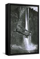 Jim Angel's Discovery of What Became to Be Called the Angel Falls in Venezuela-English School-Framed Stretched Canvas