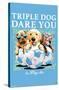 Jim Baldwin - Triple Dog Dare You-Trends International-Stretched Canvas