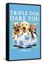 Jim Baldwin - Triple Dog Dare You-Trends International-Framed Stretched Canvas