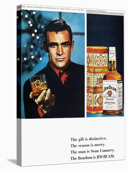 Jim Beam Ad, 1966-null-Stretched Canvas
