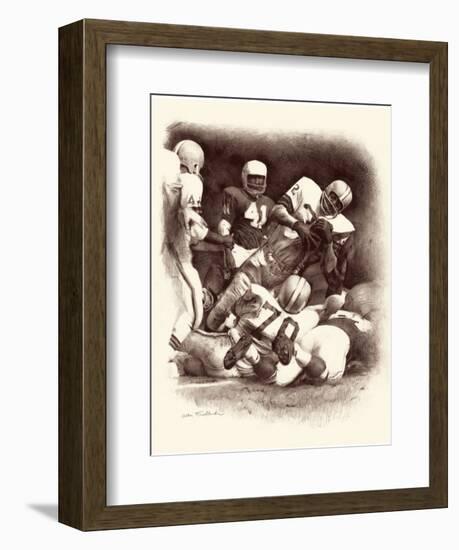 Jim Brown-Allen Friedlander-Framed Premium Giclee Print