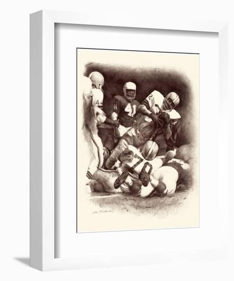 Jim Brown-Allen Friedlander-Framed Premium Giclee Print