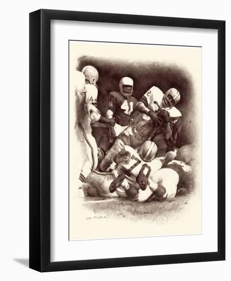 Jim Brown-Allen Friedlander-Framed Premium Giclee Print