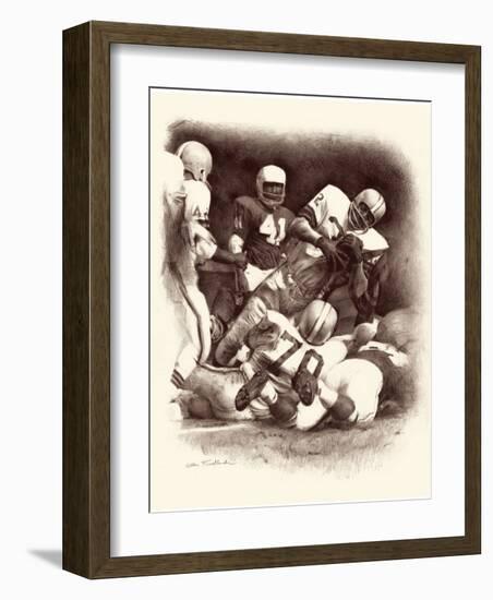 Jim Brown-Allen Friedlander-Framed Premium Giclee Print