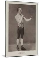 Jim Carney, Lightweight Champ of England-null-Mounted Art Print