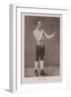 Jim Carney, Lightweight Champ of England-null-Framed Art Print