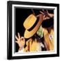 JIM CARREY. "THE MASK" [1994], directed by CHUCK RUSSELL.-null-Framed Photographic Print